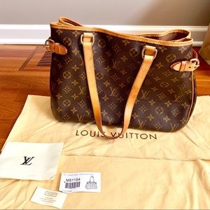 Auth. Louis Vuitton Batignolles Monogram Bag